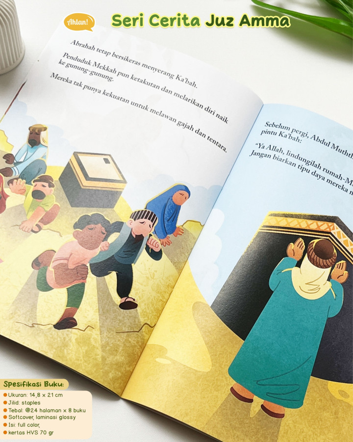 PO BUKU SERI CERITA JUZ AMMA - AHLAN