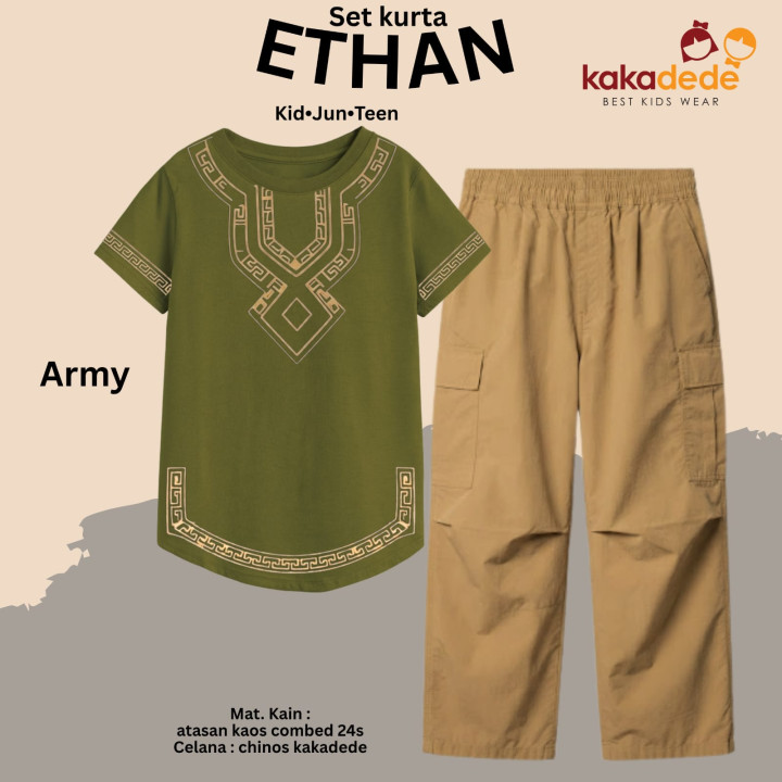 PO SET KURTA ETHAN BY KAKADEDE