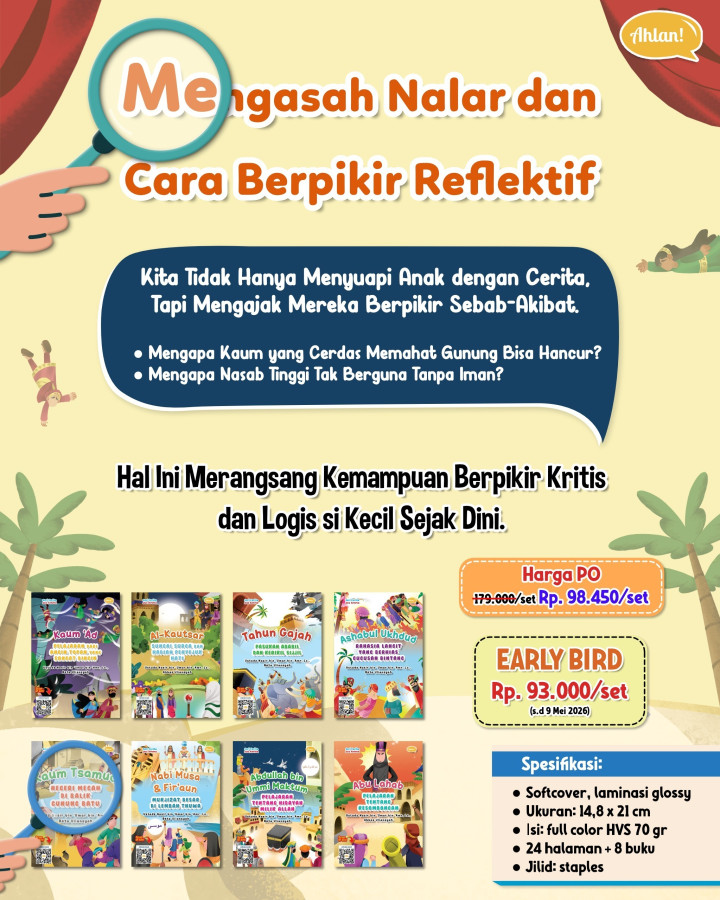PO BUKU SERI CERITA JUZ AMMA - AHLAN