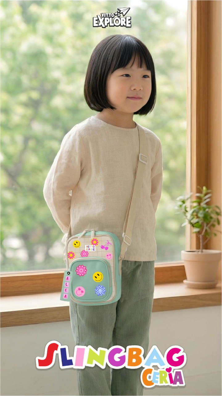PO SLINGBAG CERIA CUSTOM NAME BY VITTO EXPLORE