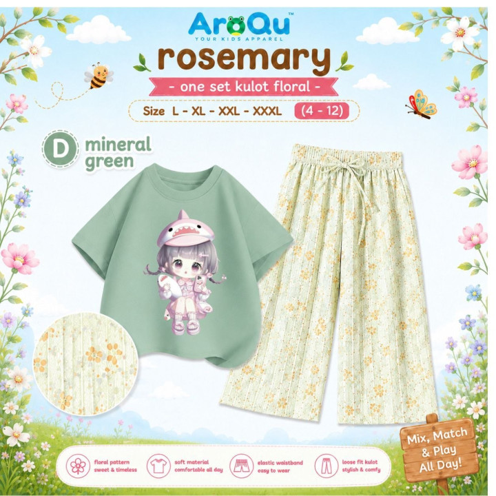 PO SET KULOT ROSEMARY BY AROQU