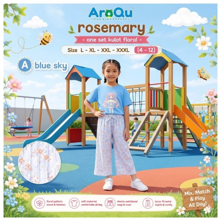 PO SET KULOT ROSEMARY BY AROQU