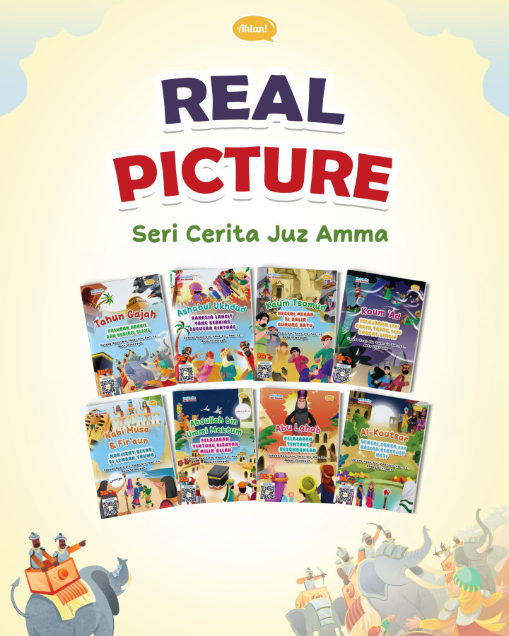 PO BUKU SERI CERITA JUZ AMMA - AHLAN
