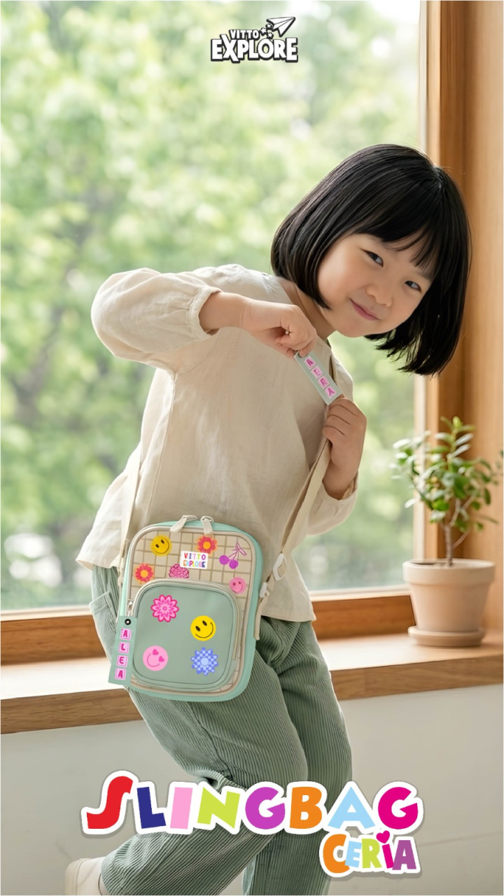 PO SLINGBAG CERIA CUSTOM NAME BY VITTO EXPLORE