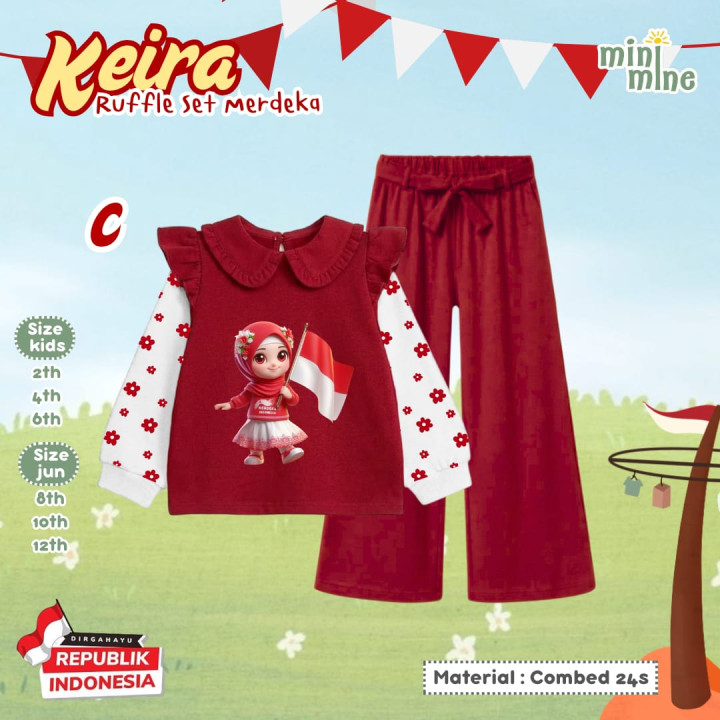 PO KEIRA RUFFLE MERDEKA BY MINIMINE