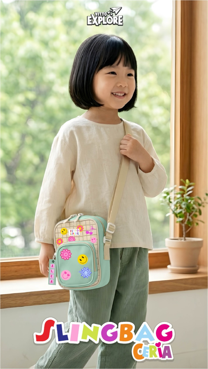 PO SLINGBAG CERIA CUSTOM NAME BY VITTO EXPLORE