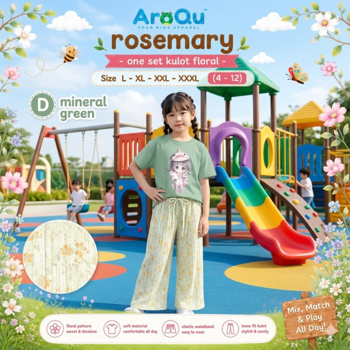 PO SET KULOT ROSEMARY BY AROQU