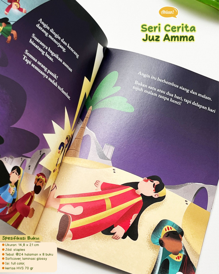 PO BUKU SERI CERITA JUZ AMMA - AHLAN