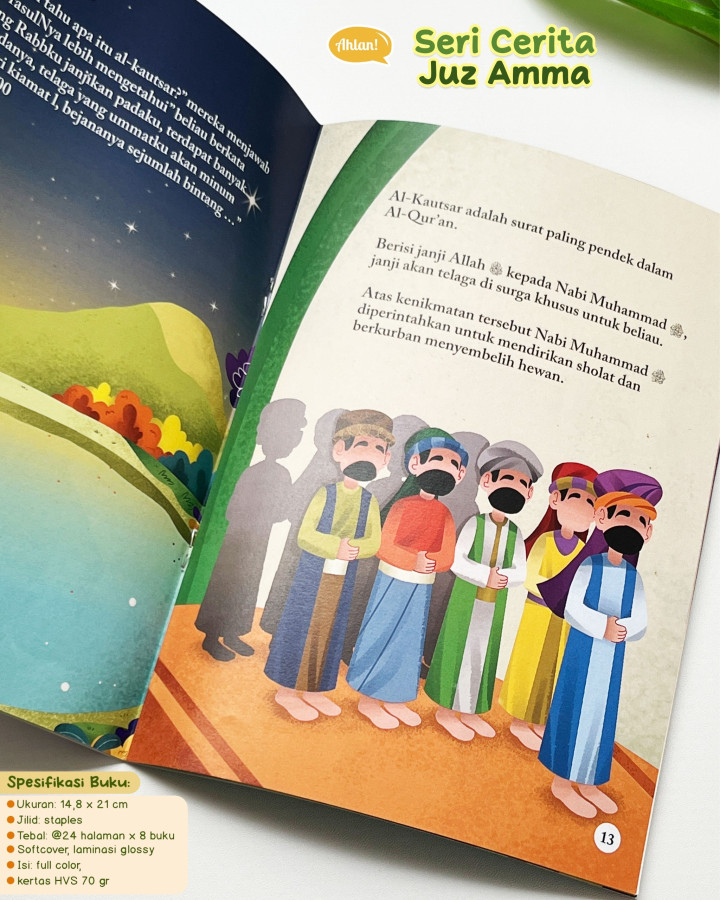 PO BUKU SERI CERITA JUZ AMMA - AHLAN
