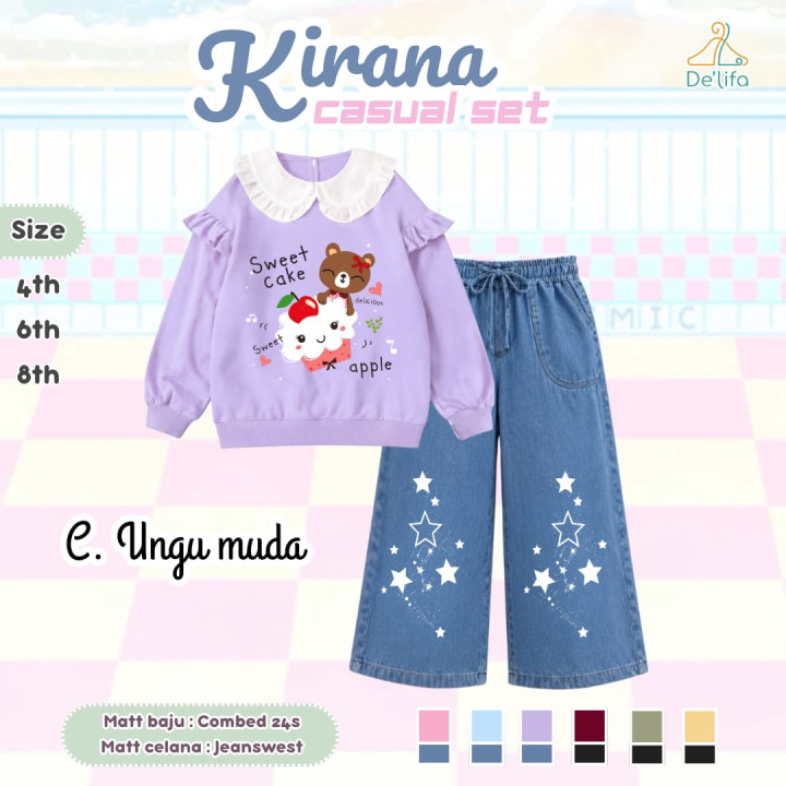 PO KIRANA CASUAL SET BY DELIFA