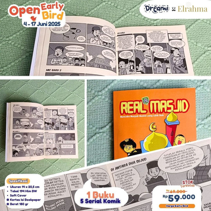 PO BUKU REAL MASJID BY DREAMI