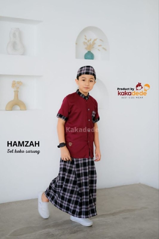 SETELAN KOKO SARUNG HAMZAH BY KAKADEDE