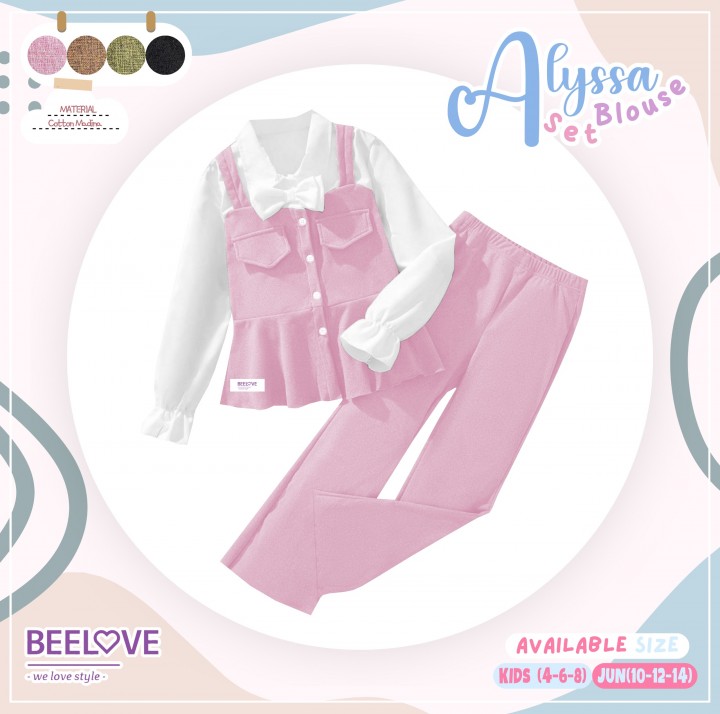 PO ALYSSA SET BLOUSE BY BEELOVE