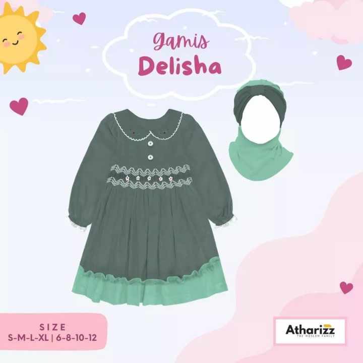 GAMIS DELISHA BY ATHARIZZ