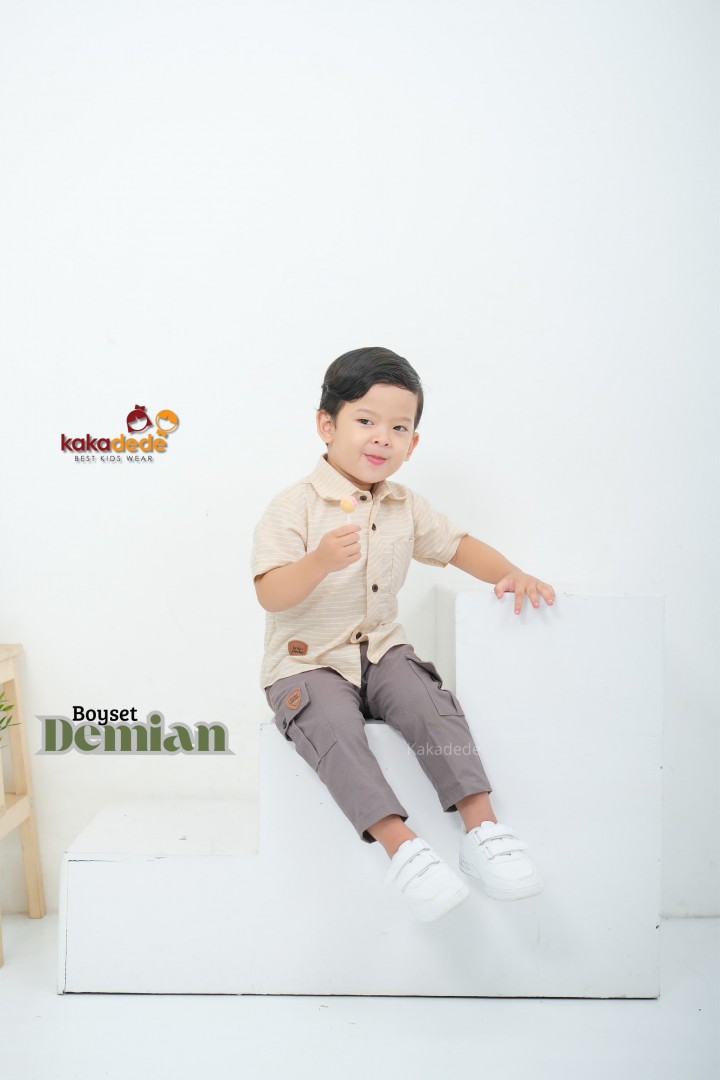 PO BOY SET DEMIAN KIDS BY KAKADEDE