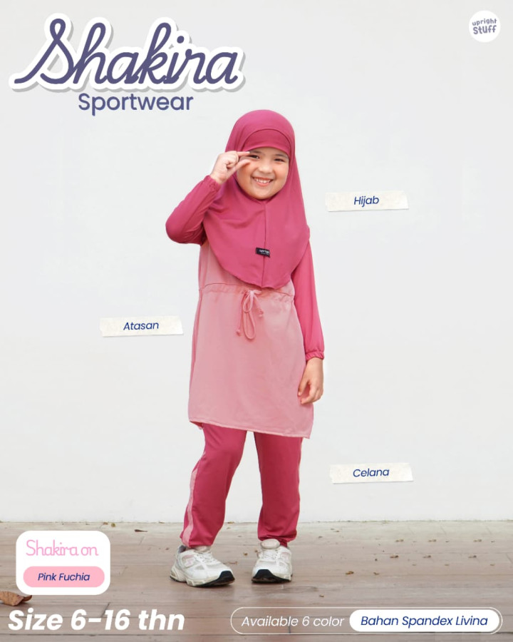 PO SHAKIRA SPORTWEAR BY UPRIGHT