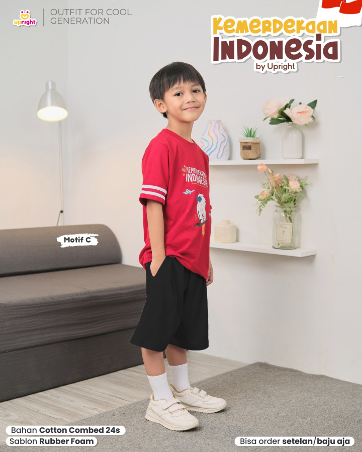 PO SET KEMERDEKAAN INDONESIA SERIES (JUN TEEN) BY UPRIGHT