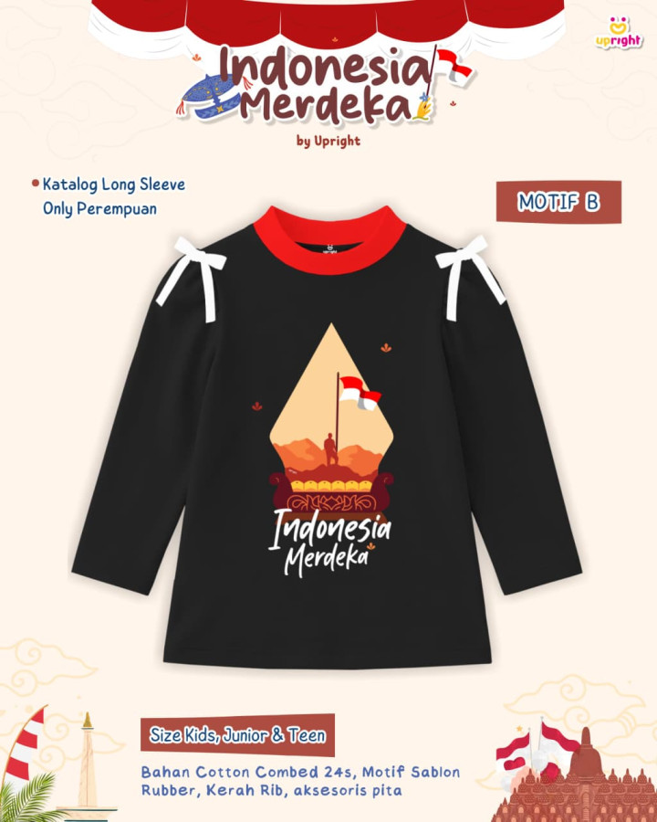 PO INDONESIA MERDEKA SERIES 2026 TSHIRT BY UPRIGHT