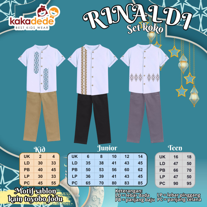 PO RINALDI SETELAN KOKO (TEEN) BY KAKADEDE