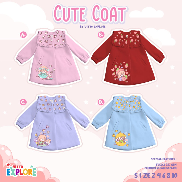 PO CUTE COAT JACKET BY VITTO EXPLORE