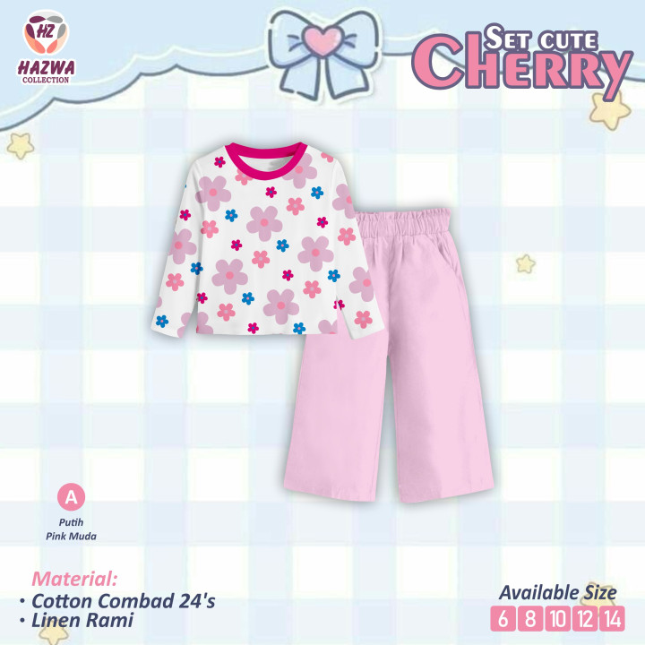 PO SET CUTE CHERRY BY HAZWA