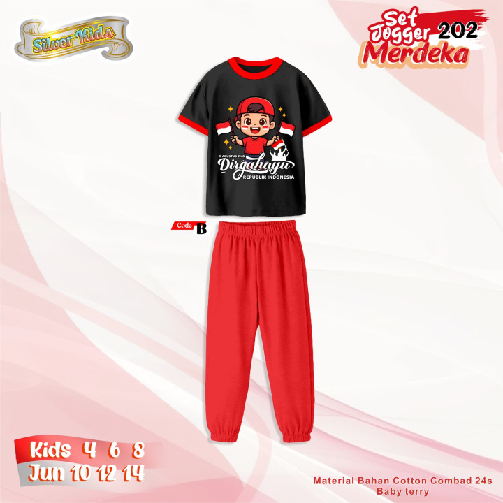 PO SILVERKIDS SETELAN JOGER KULOT 202