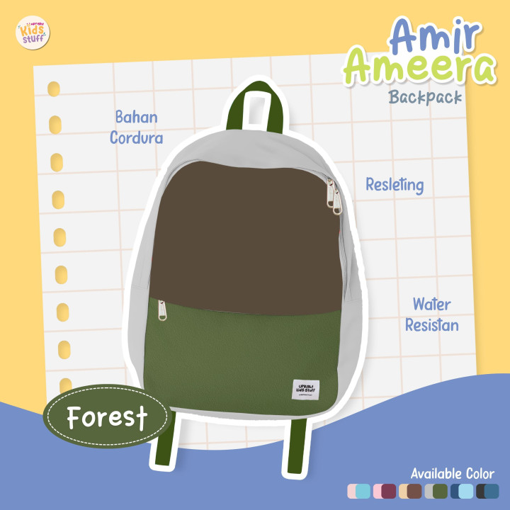 PO AMIR & AMEERA BACKPACK BY UPRIGHT 