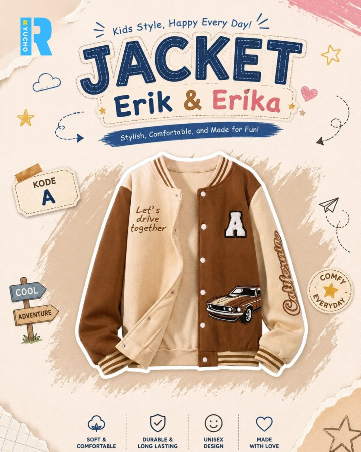 PO JACKET ERIK & ERIKA BY RYUCO