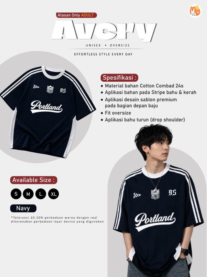 PO AVERY TSHIRT BY MASTER KIDDOS