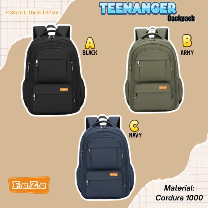 PO TEENAGER BACKPACK BY FAZA