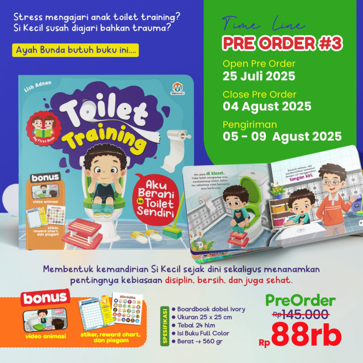 PO BUKU TOILET TRAINING TAHAP 3 BY ZIYAD BOOK