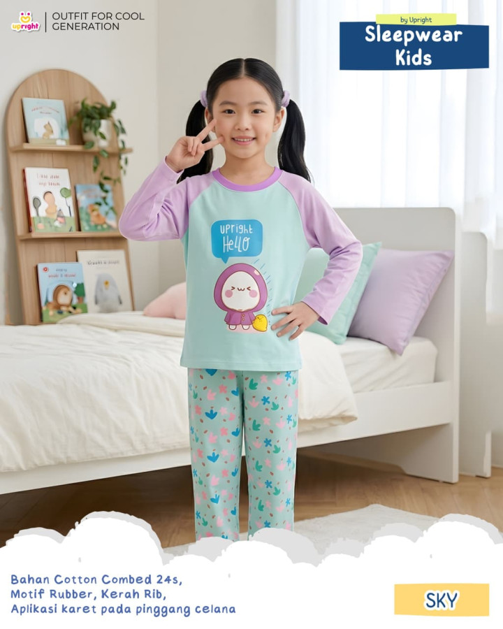 PO SLEEPWEAR KIDS BY UPRIGHT 