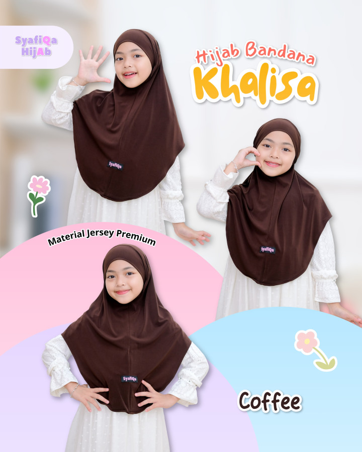 FAST PO KHALISA HIJAB BANDANA BY SYAFIQA