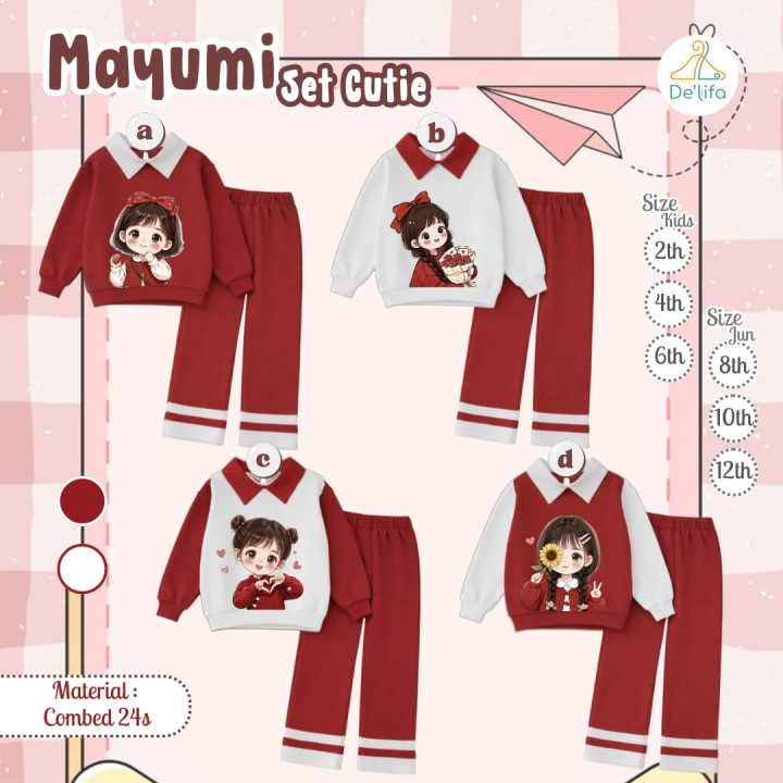PO MAYUMI SET CUTIE BY DELIFA