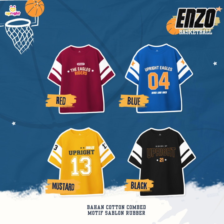 PO ENZO TSHIRT BY UPRIGHT KIDS