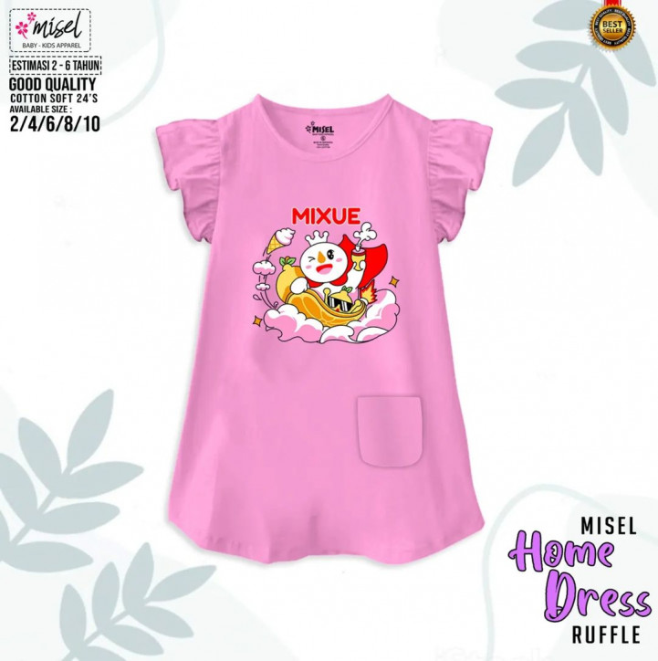 MISEL HOME DRESS RUFFLE