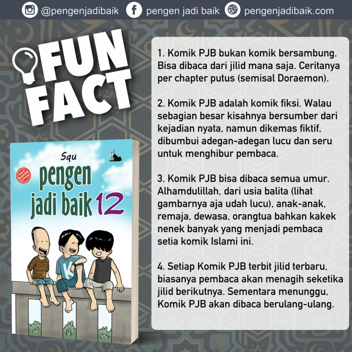 PO KOMIK PENGEN JADI BAIK SERIES