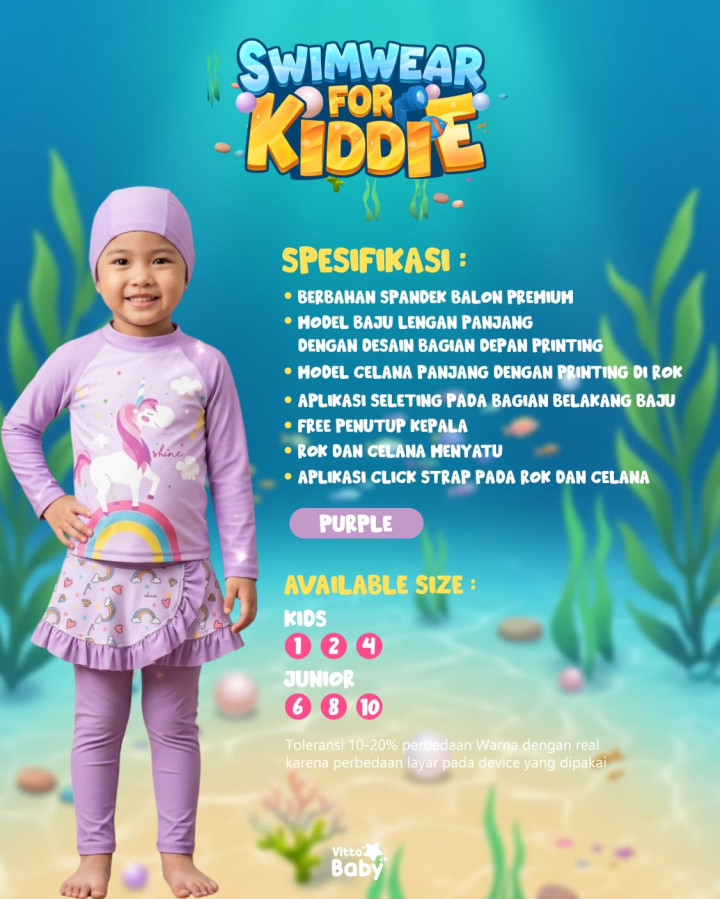 PO SWIMWEAR FOR KIDDIE BY VITTO BABY