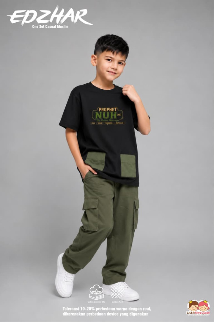 PO ONE SET EDZHAR BY LITTLE KING QUEEN