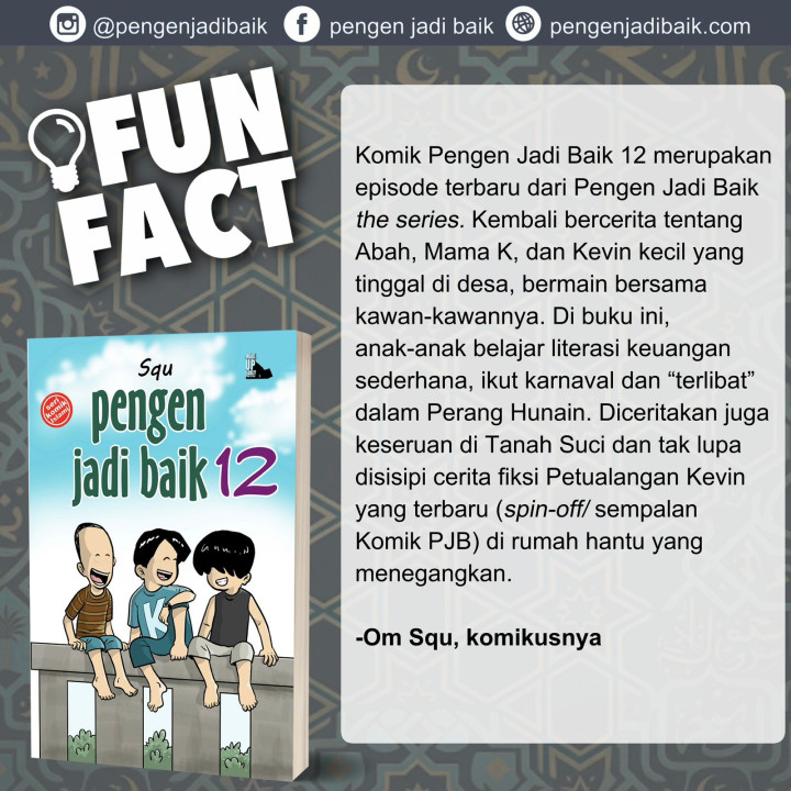 PO KOMIK PENGEN JADI BAIK SERIES