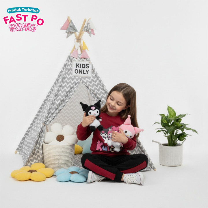 FAST PO SERI 1 KUROMI MELODY BUDDY SET