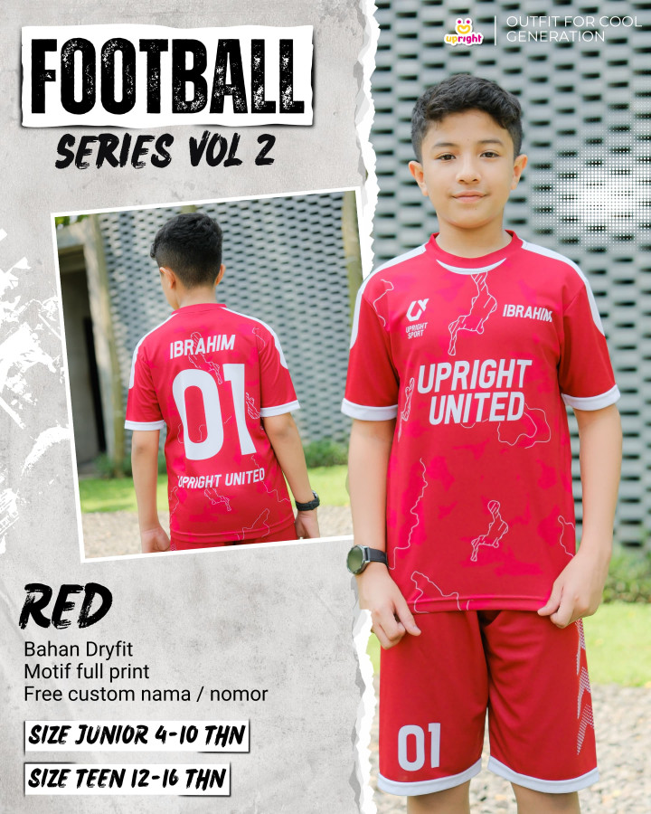 PO FOOTBALL SERIES BATCH 2 BY UPRIGHT KIDS APPAREL