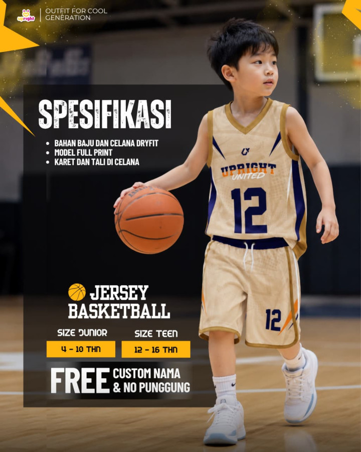 PO JERSEY BASKETBALL CUSTOM NAMA & NOMOR PUNGGUNG BY UPRIGHT