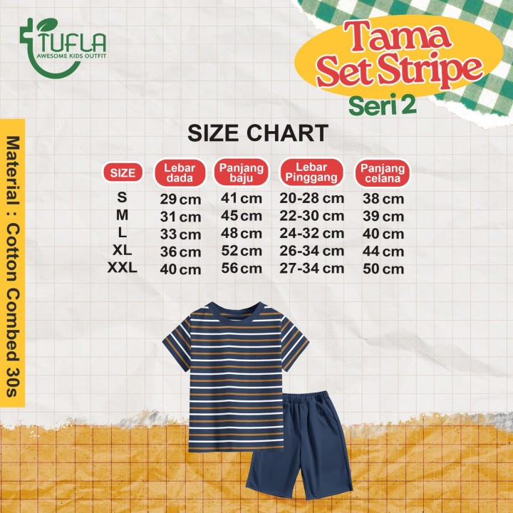 FAST PO TAMA SET STRIPE SERI 2