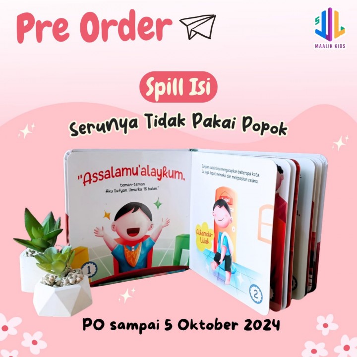 PO BUKU SERUNYA TIDAK PAKAI POPOK