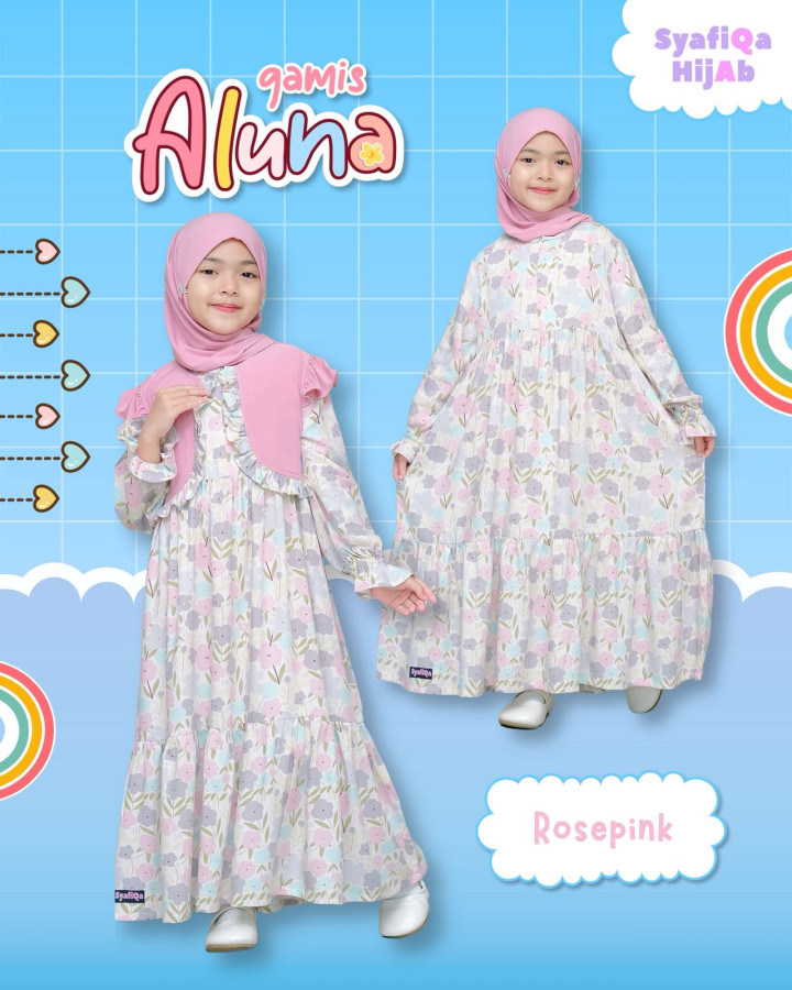 PO GAMIS ALUNA BY SYAFIQA