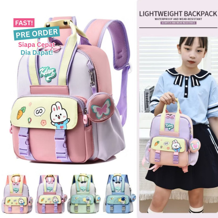 FAST PO BUNNY AND SPACE BACKPACK