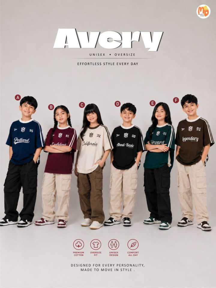 PO ONE SET AVERY UNISEX BY MASTER KIDDOS