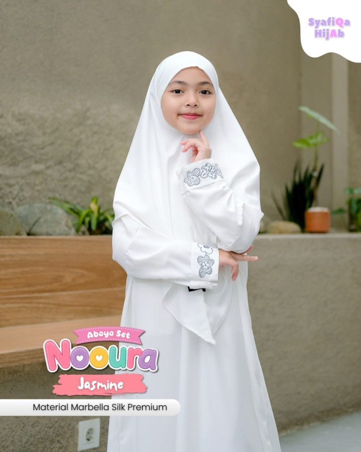 PO ABAYA SET NOURA BY SYAFIQA HIJAB