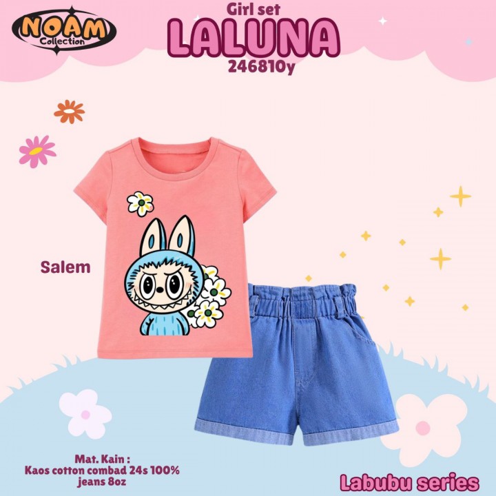 PO LALUNA SET GIRL BY NOAM